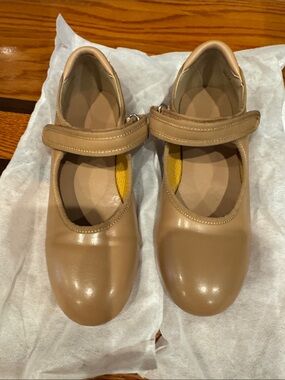 Tan tap shoes for girls
